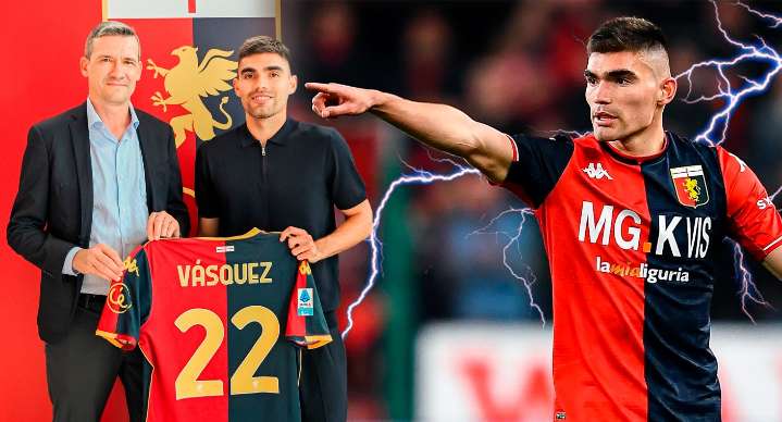 ¡Ejemplo de constancia! Sonorense Johan Vásquez renueva hasta 2028 con Genoa de Italia; es capitán y lo consideran una ‘muralla’