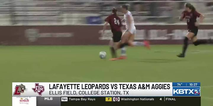 Noble’s hat trick propels A&M Women’s Soccer to 7