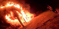 Fire crews extinguish “heavy” house fire in Bedford