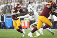 Jacory Croskey-Merritt, Chris Rodriguez Fantasy Football Outlook After Austin Ekeler Injury