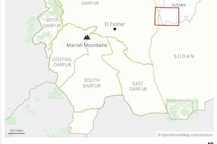 Armed group makes plea for help after landslide wipes out Sudan village, kills 1,000