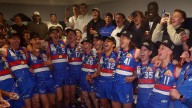 Bulldogs player Buku Khamis requests trade hours after VFL premiership celebrations