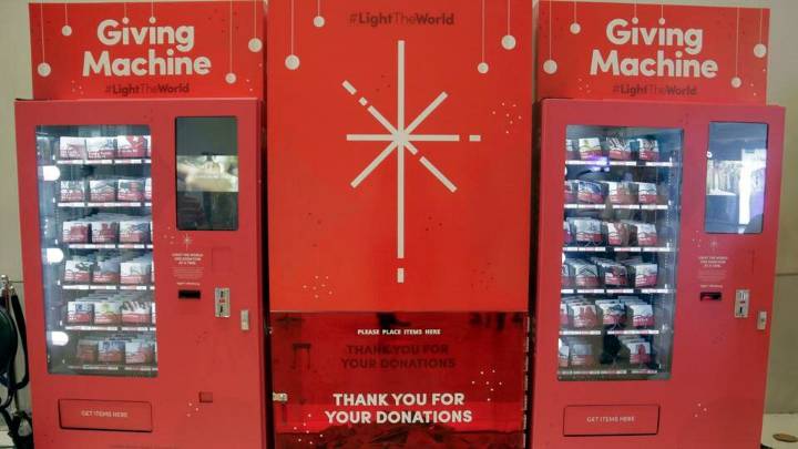 Dysart education center selling essential items in unique vending machines