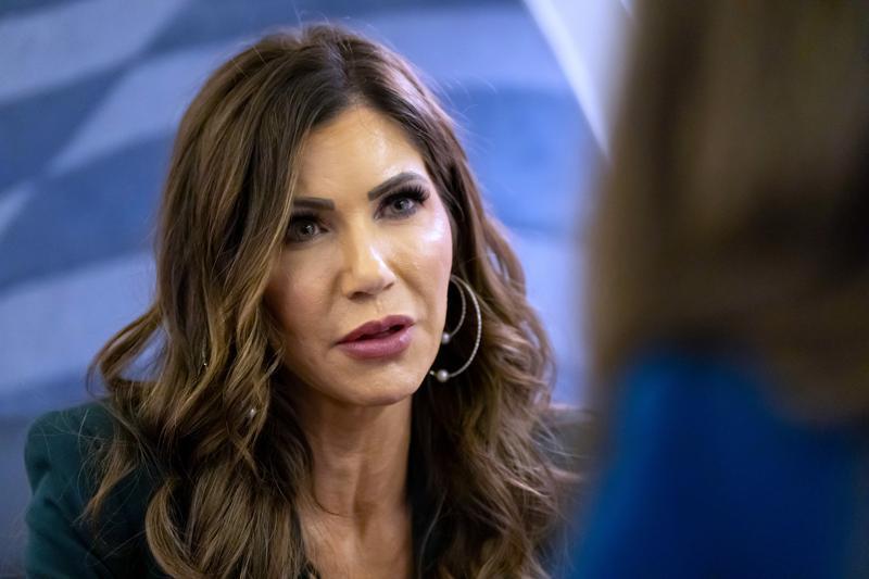 U.S. Homeland Security chief Noem to speak at Ernst’s Iowa fundraiser