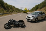 Fallece un hombre de 54 años en un accidente entre un coche y una moto en Jijona