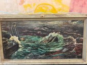 Leading item at Nelson County Arts Council auction a double-sided painting found in shed of board member