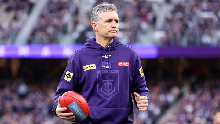 Fremantle Dockers coach Justin Longmuir is confident his team will improve and continue to be a flag contender