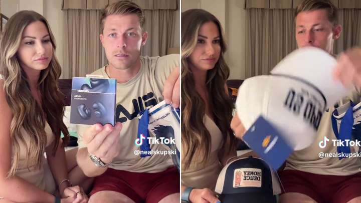 Tennis star reveals incredible US Open gift bag worth hundreds of pounds including Tiffany bracelet and TEQUILA