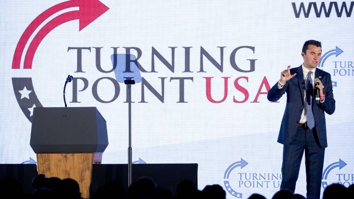 Charlie Kirk, who helped build support for Trump among young people, dies after campus shooting
