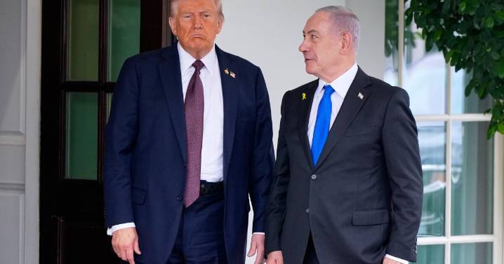 Netanyahu apologizes to Qatar for strike targeting Hamas as he meets with Trump