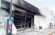 Ignoran causas del fuego en tienda china