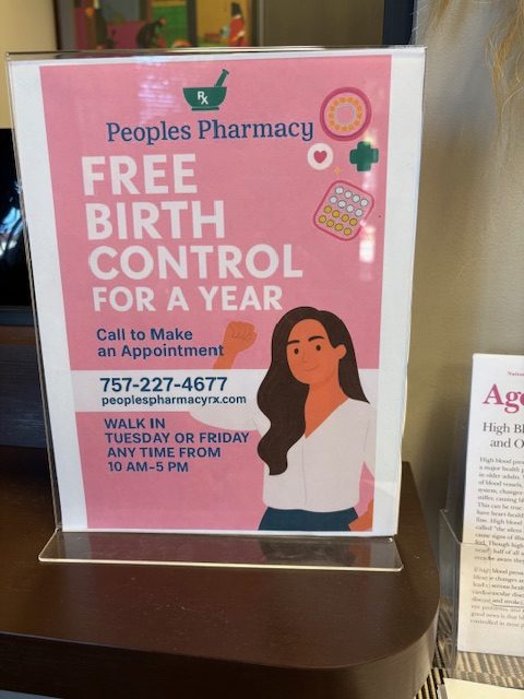 Free contraceptives for one year now available in Norfolk for qualifying patients