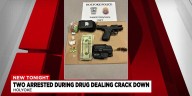 Two arrested during drug dealing crackdown