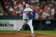 Yoshinobu Yamamoto's no-hit bid for Dodgers ends in heartbreak