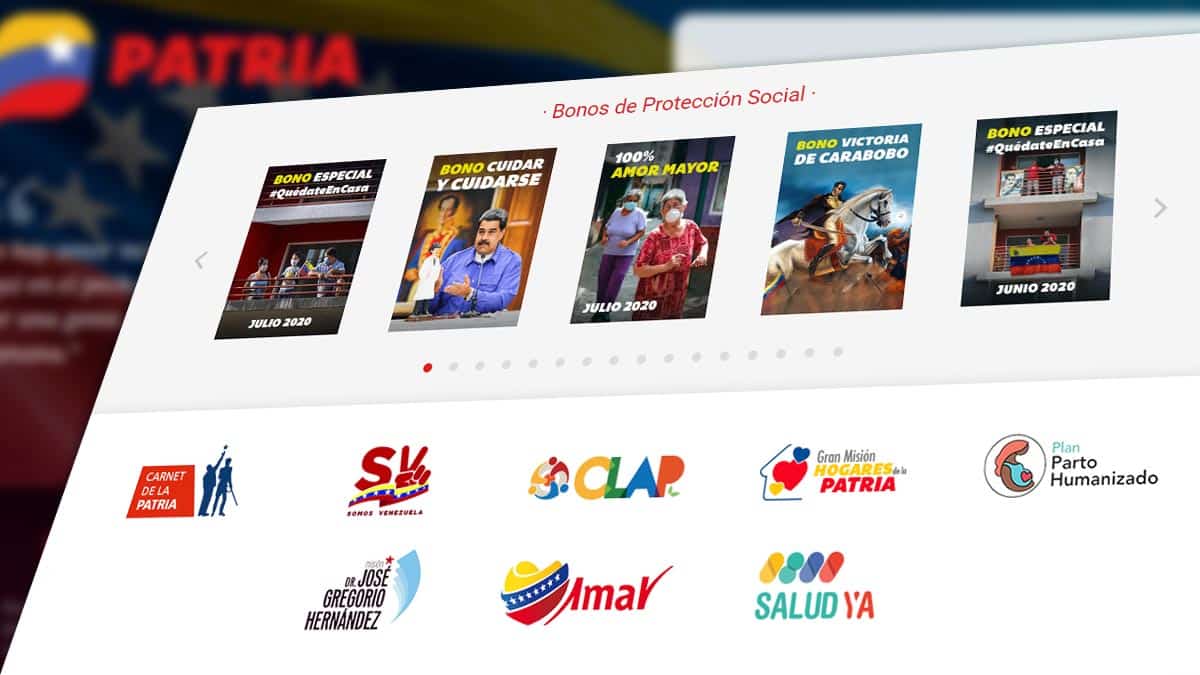 Consulta la lista de Bonos en el Sistema Patria para octubre