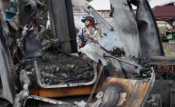 Fotos de los estragos de la explosión de pipa de gas en puente de la Concordia; 70 personas resultan heridas, 3 pierden la vida