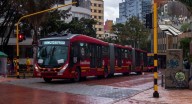 Protestas en Bogotá: Estaciones de Transmilenio fueron afectados en las protestas de la Pedagógica