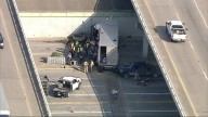 Crash involving cattle trailer shuts down Waxahachie intersection