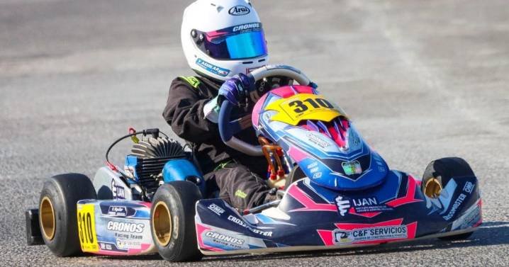El sueño en marcha: un neuquino bicampeón argentino de karting