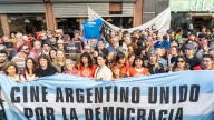 Movilización en el Incaa en defensa de Cine.Ar