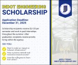 Application window now open for INDOT’s Engineering Scholarship Program