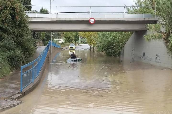 Alerta roja por lluvias torrenciales desde este domingo en las provincias de Tarragona, Castellón y Valencia