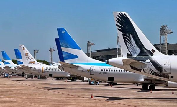 Argentina registró en julio el mayor crecimiento del tráfico aéreo