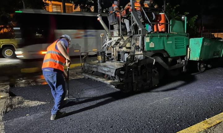 A toda máquina marcha plan vial en calles de Sotillo