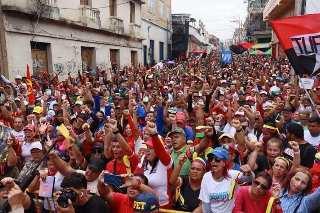 Pueblo trujillano se movilizó en defensa de la patria