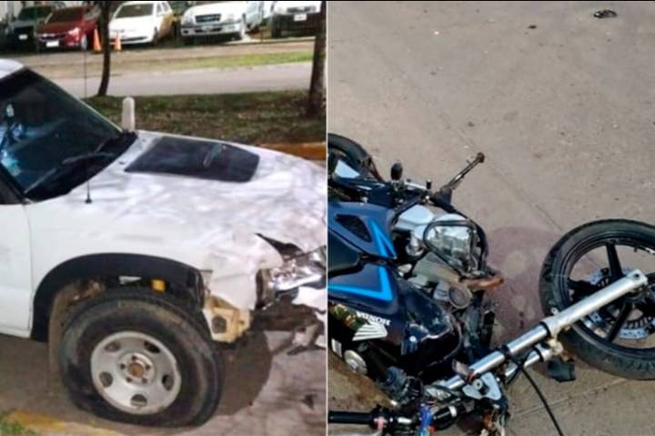 Murió motociclista tras choque: la identidad y el estado de salud del acompañante