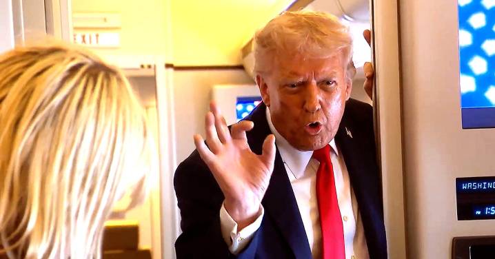 Trump Gives Stunning Free Speech Take On Outlets Who ‘Hit Trump’ In AF1 Rant