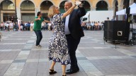 De ‘ball de bot’ a ‘La chica yeyé’: así ha sido el tardeo por el Día de las Personas Mayores en Palma