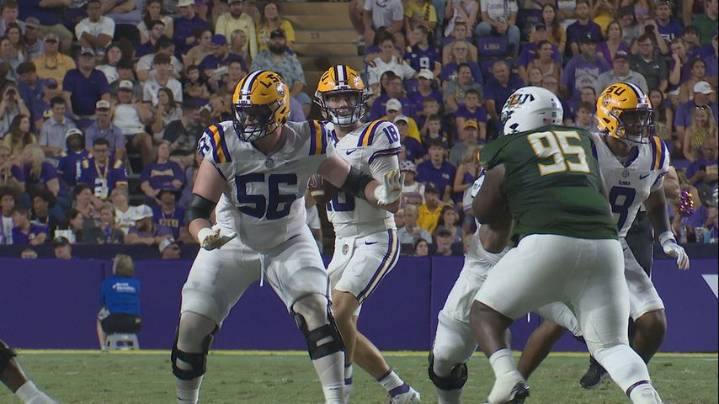 LSU holds large lead over Southeastern entering the 4th quarter