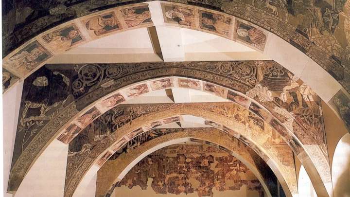 Aragón denuncia ante la jueza trabajos en las pinturas murales de Sijena sin autorización