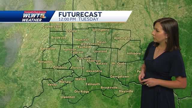 Sunny and comfy Tuesday across Cincinnati