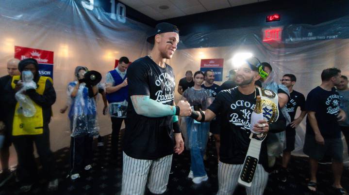 Yankees’ Aaron Boone fires NSFW reality check after securing playoff spot