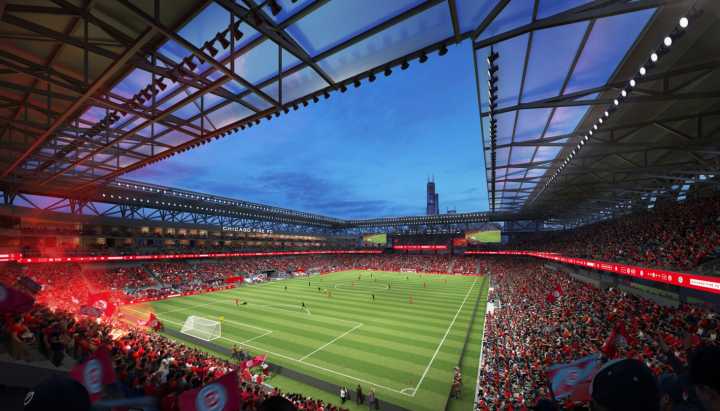 Chicago Fire stadium at The 78 receives greenlight from city's Plan Commission