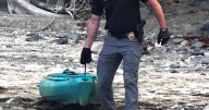 Driver of stolen motorcycle flees from Spokane Tribal Police on stolen kayak