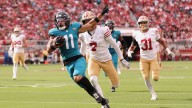 Jaguars beat 49ers 26-21 with Washington's punt return TD, 4 takeaways