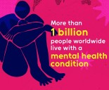 Alerta la OMS que millones de personas en el mundo sufren algún tipo de desorden mental