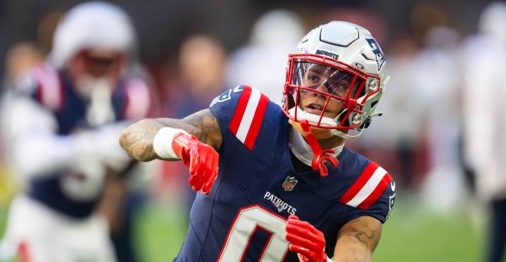 Patriots vs. Raiders Wednesday injury report: Christian Gonzalez the lone non