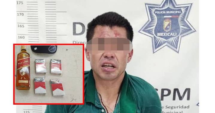 Intentó robar cigarros y un whisky, fue detenido por ciudadanos
