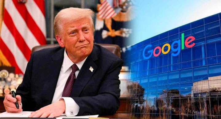 Trump vence a Google: el gigante tecnológico pagará 24.5 mdd para resolver demanda del presidente presentada en 2021