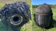 Mysterious ‘hairy’ object plunges from the sky into farmer’s field