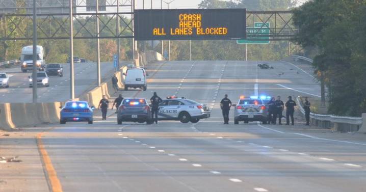Motorcyclist killed in crash on I-264 at Algonquin Parkway, Louisville police say