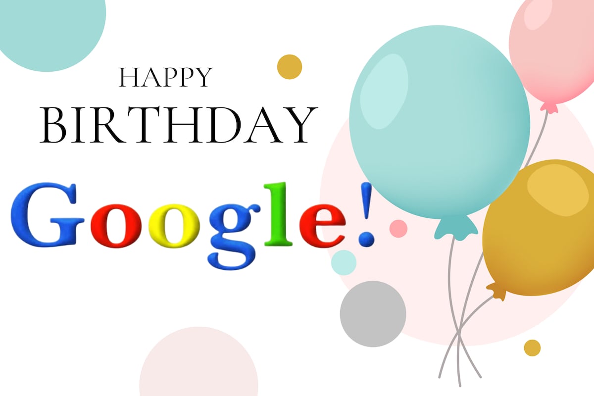 Google celebra 27 años con Doodle e implementa nuevo botón de búsqueda con IA