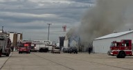 Fire at Milwaukee’s Timmerman Airport hangar draws large emergency response