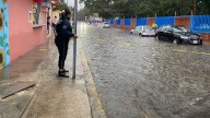Cierra Protección Civil de Panotla calle Juárez tras fuerte lluvia
