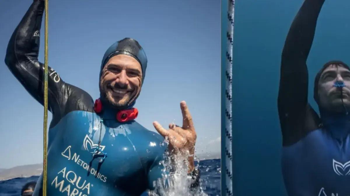 Vitomir Maričić, el hombre que logró contener la respiración bajo el agua por 29 minutos y batió récord mundial