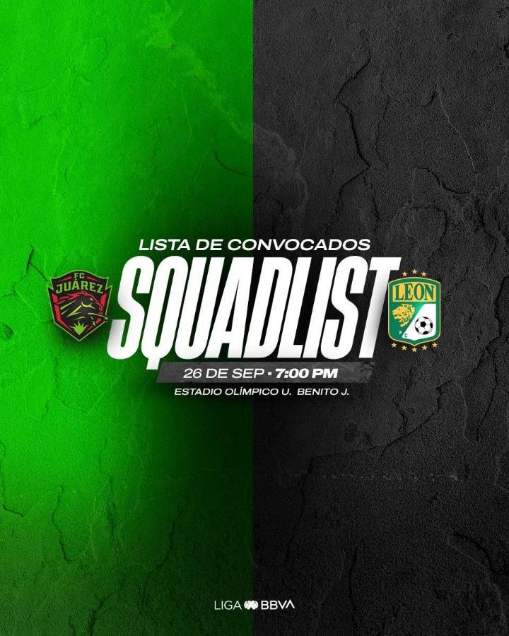 Recibe Bravos al León con 21 jugadores convocados